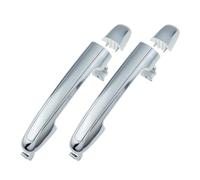BLNETU Poignée De Porte Extérieure Pour Voiture Pour Hyundai Pour Sonata 2006 2007 2008 2009 2010 2.4L 3.3L(Rear Pair Chrome)