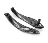 BLNETU Poignée De Porte Intérieure De Voiture Garniture De Panneau Intérieur Pour Série 3 4 F30 F80 F31 F32 F33 F34 F35 F36 318i 320i 328i 330 (Carbon Fiber pattern 2pcs)