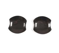 BLNETU Poignée Porte Extérieure Voiture Noire Couvercle Bol Garniture Remplacement Moulures Style 2 Pièces Pour Toyota 86 Pour Subaru BRZ 2012 - 2020(Carbon Fiber Black)
