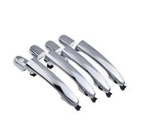 BLNETU Poignées De Porte Extérieure 1/2/4 Pièces Poignées De Porte Extérieures Avant Arrière Gauche Droite Pour Kia Pour Sorento 2,4 L 3,5 L 2011-2015 82651-2P010 82651-1U010 (4 Pcs Front Rear Set)