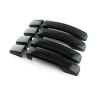 BLNETU Poignées De Porte Extérieure Kit De Garnitures De Poignées De Porte Pour LR4 LR2 Pour Discovery Pour Freelander 2 Pour Range Rover Sport HSE TDV8 (Gloss black)