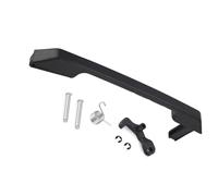 BLNETU Poignées De Porte Extérieure Poignée De Hayon Arrière Extérieure Noire Loquet De Hayon Levier De Poignée Arrière 15135441 97503 Pour Hummer H2 2003-2009