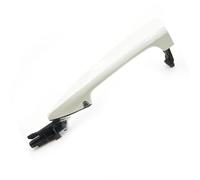 BLNETU Poignées De Porte Extérieure Poignée De Porte Extérieure Arrière Gauche/droite Avec Système D'ouverture Confort (1 Pièce) Pour X5 F15 X6 F16 (Blanc,gauche)