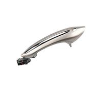 BLNETU Poignées De Porte Extérieure Poignée De Porte Extérieure Noire Avec Accès Confort (réf. 51217231931) Pour Série 5 6 Et 7 525 528 530 535 730 740 750i F10 F07 F02 (Brown Front Left)