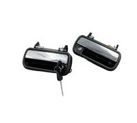 BLNETU Poignées De Porte Extérieure Poignée Extérieure De Porte Avant Avec Serrure Et Cylindre De Clé Pour Toyota Pour Hilux Pickup RN85 1988-1998 (1 pair)