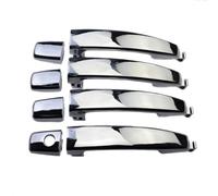 BLNETU Poignées De Porte Extérieure Pour Chevrolet Pour Aveo Pour Captiva Pour Saturn Vue Kit De Poignées De Porte Extérieures Chromées Avant/arrière Gauche/droite (Set)