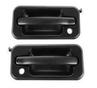 BLNETU Poignées De Porte Extérieure Pour Hummer H2 2003-2009 Noir Texturé 131609870457 15104792 10360326 Jeu De Poignées De Porte Extérieures 4 Pièces (Front 1 left 1 Right)
