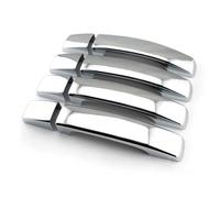 BLNETU Poignées De Porte Extérieure Pour LR4 LR2 Discovery Pour Freelander 2 Pour Range Rover Sport Hse TDV8 Kit De Garnitures De Poignées De Porte De Voiture (Chrome)