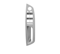 BLNETU Poignées De Porte Intérieures, Couvercle De Remplacement Ensemble De Poignée De Porte De Voiture, Pour X5 X6 E71 E70 2007 - 2014 (1pcs Gray,Left hand drive)