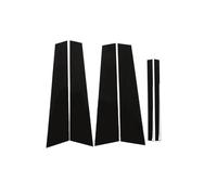 BLNETU pour B&MW Série 5 G30 G31 2017-2023 6 Pièces Noir Brillant Montants De Pilier Porte Fenêtre Latérale Décor Garniture Couverture