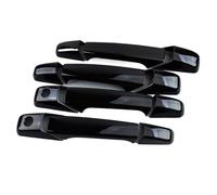 BLNETU Pour Chevrolet Pour Silverado Pour Banlieue Pour Tahoe Pour Avalanche 2007-2014 Garniture Couvercle Poignée Porte Extérieure Noire 1 Ensemble