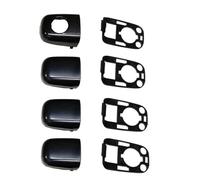 BLNETU Pour Citroën C2 C3 2003-2009 ABS Partie Extérieure Poignée Porte Kit Accessoires De Voiture Remplacement Couvercle D'embout 8 Pièces/ensemble
