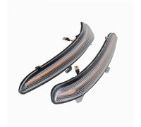 BLNETU Pour Citroen C3 C4 Pour Cactus 2018-2021 LED Dynamique Rétroviseur Latéral Clignotant Feux Clignotants (Clear)