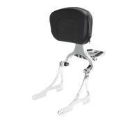 BLNETU pour Harley pour Sportster XL1200 883 2004-2024 Porte-Bagages Arrière De Moto Multifonction pour Conducteur Et Passager(Chrome)