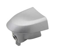 BLNETU Pour Nissan Pour March IV Pour Micra K13 Pour JUKE F15 Pour Cube Z12 Pour Tiida Cache-serrure Poignée Porte Extérieure Avec Emplacement Pour Clé(1 PCS Silver no hole)