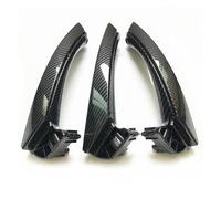 BLNETU Pour Série 3 E90 E91 E92 316 318 320 325 328i 2004-2012 Poignée De Porte Intérieure Avec Remplacement De Garniture De Couvercle (RHD SET CARBON FIBER)