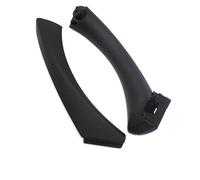 BLNETU Pour Série 3 E90 E91 E92 316 318 320 325 328i LHD RHD Kit De Poignée De Porte Intérieure Avec Garniture De Couvercle (Black Right)