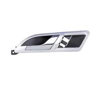 BLNETU Pour Skoda Pour Superbe 2001 2002 2003-2008 Poignée De Porte Intérieure De Voiture Clé Interne Accessoires D'intérieur Automobile (Silver Rear Left)