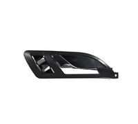 BLNETU Pour Skoda Pour Superbe 2001 2002 2003-2008 Poignée De Porte Intérieure De Voiture Clé Interne Accessoires D'intérieur Automobile (Black Front Right)