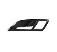 BLNETU Pour Skoda Pour Superbe 2001 2002 2003-2008 Poignée De Porte Intérieure De Voiture Clé Interne Accessoires D'intérieur Automobile (Black Front Left)
