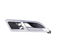 BLNETU Pour Skoda Pour Superbe 2001 2002 2003-2008 Poignée De Porte Intérieure De Voiture Clé Interne Accessoires D'intérieur Automobile (Silver Rear Right)