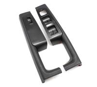 BLNETU Pour Skoda Pour Superbe 2008-2013 Garniture Panneau Commande Commutateur Cadre D'accoudoir De Poignée De Porte Intérieure Avant 3TD867157A (Black)