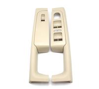 BLNETU Pour Skoda Pour Superbe 2008-2013 Garniture Panneau Commande Commutateur Cadre D'accoudoir De Poignée De Porte Intérieure Avant 3TD867157A (Beige)