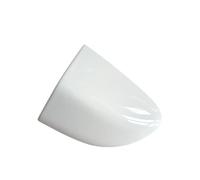 BLNETU Pour VW Pour Passat B6 B7 R36 2006-2011 CC 2009-2017 LHD 3C0837879 3C0837880 Cache Cylindre Serrure Poignée Porte Avant Gauche/droite(LY9H Polar White,gauche)