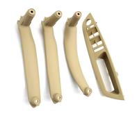 BLNETU RHD - Poignée De Traction Pour Accoudoir De Porte Intérieure, Conducteur Droitier, Pour X5 X6 E70 E71 E72 2007 2008 2009 2010 2011-2014 (RHD Beige 4pcs)