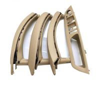 BLNETU RHD - Poignée De Traction Pour Accoudoir De Porte Intérieure, Conducteur Droitier, Pour X5 X6 E70 E71 E72 2007 2008 2009 2010 2011-2014 (RHD Beige 7pcs)