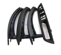 BLNETU RHD - Poignée De Traction Pour Accoudoir De Porte Intérieure, Conducteur Droitier, Pour X5 X6 E70 E71 E72 2007 2008 2009 2010 2011-2014 (RHD Black 7pcs)