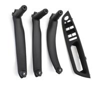 BLNETU RHD - Poignée De Traction Pour Accoudoir De Porte Intérieure, Conducteur Droitier, Pour X5 X6 E70 E71 E72 2007 2008 2009 2010 2011-2014 (RHD Black 4pcs)
