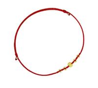 BLNGET Bracelet tressé unique avec cordon rouge - Convient pour les étudiants et les jeunes adultes