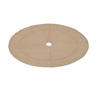 BLNGET Jupe de sapin de Noël festive en lin, 61 cm, 91,4 cm, 121,9 cm, installation facile, reliure réglable, décoration de saison des vacances, jupe de sapin de Noël en toile de jute
