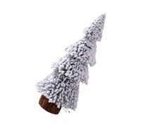 BLNGET Ornements d'arbre De Noël Petit Pin Neige Décoratif avec Base Fournitures Fête pour La Décoration Bureau Vacances À Maison Petit Pin Neige Noël Artificiel pour Décoration