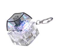 BLNGET Porte-clés avec testeur de touches mécaniques à 1 touche avec éclairage LED pour réduire le stress et se détendre pour la maison ou le bureau