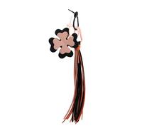 BLNGET Porte-clés fait main en velours côtelé avec pampilles - Accessoire personnalisable - Pendentif pour femme