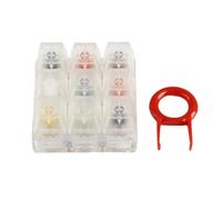 BLNGET Testeur de claviers mécaniques avec 9 touches multicolores Modification des claviers pour box Switches Testeur
