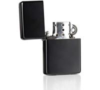 blntackle76 Briquet tempête en métal - Cadeau Homme - Outdoor - Camping - Idée cadeau (noir mat)