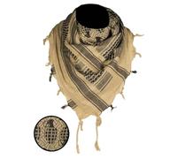 blntackle76 Grand foulard Shemagh, militaire arabe, écharpe tactique du désert, tissu Pali 110 x 110 cm, 100% coton, pour hommes et femmes, Taille unique