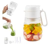 Bloame Blender, 2025 Upgrade 12 Blade 1000ml Portable Smoothie Blender Juice, Multifunctional Portable Fresh Juice Smoothie Blenders on the Go, Travel Electric Blender Cup for Smoothies, Shakes (1pcs)