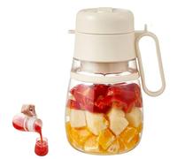 Bloame Blender, Bloame Juicer, Problend 12 Blade 1000ml, 2025 New Portable Smoothie, Type-C Usb Rechargeable, Can Make Cold Drinks, Hot Drinks and Smoothies (White)