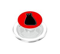 Blob Kitty Chat Simple et Amusant PopSockets PopGrip pour MagSafe