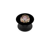 Blobfish Coquette Catholique Sacrée Vintage Kitsch Rose Floral PopSockets PopGrip Adhésif