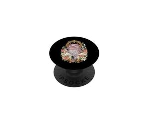 Blobfish Coquette Catholique Sacrée Vintage Kitsch Rose Floral PopSockets PopGrip Adhésif