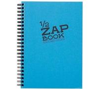 Bloc 1/2 Clairefontaine Zap Book A5, 160 pages unies A