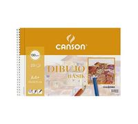 Bloc 20 Feuilles Basik 130g A4+ Microperforé Guarro Canson