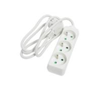 BLOC 3 PRISES 2P+T 16A 1M BLANC - DEBFLEX - 705950