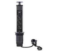 Bloc 3 Prises Escamotable + 2 X Usb - Schuko