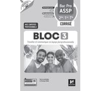 Bloc 3 Travailler Et Communiquer En Équipe Pluriprofessionnelle Bac Pro Assp 2de 1re Tle Réussite Assp - Corrigé